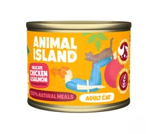 Drėgnas Kačių Maistas - Animal Island Vištiena Su Lašiša 200 g