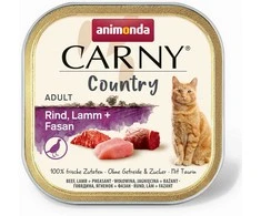 Animoda ANIMONDA Carny Country jautiena, ėriena + fazanas - šlapias kačių maistas - 100 g