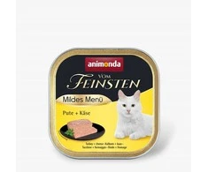 Animoda ANIMONDA Vom Feinsten Adult Mild Menu kalakutiena su sūriu - šlapias kačių ėdalas - 100 g