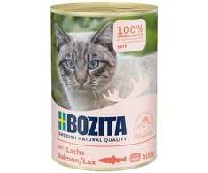 Drėgnas Kačių Maistas - Bozita Lašišos Paštetas 400g