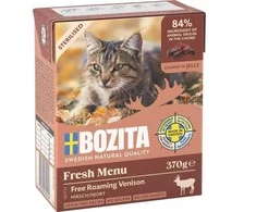 BOZITA Fresh Menu Sterilized Elniena - šlapias kačių maistas - 370g