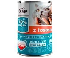 FRENDI with lašiša chunks in delicate sauce – šlapias kačių maistas – 400g