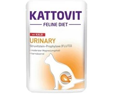 Drėgnas Kačių Maistas - Kattovit Feline Diet Urinary, Mėlynas