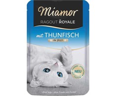 Drėgnas Kačių Maistas - Miamor Ragout Royale Tunas Su Želė 100g