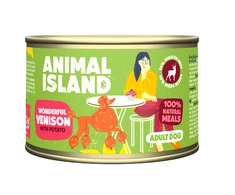 Drėgnas Šunų Maistas - Animal Island Elnias Su Bulvėmis 410 g