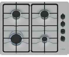 Dujinė Kaitlentė - BOSCH PBP6B5K80 4 Zonos 7500W Nerūdijančio Plieno