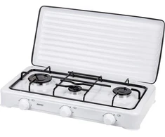 Dujinė Viryklė - MPM KN-03/1K 60 cm 3 Zonų LPG Balta