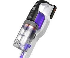 Black &amp; Decker Juodas &amp; Decker BHFEV1825CP lazdinis dulkių siurblys/elektrinė šluota 2 viename lazdinis dulkių siurblys Baterija Dry Bemaišis Baltas 2.5 Ah