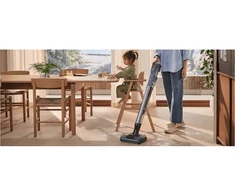 Electrolux EW82U1DB 2-in-1 stick vacuum Baterija Dry&amp;wet Cyclonic Bagless 85 W Mėlyna 4.3 Ah