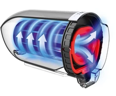 Dulkių siurblys Siurblys - Bosch BCH3P210 2-in-1 Belaidis Siurblys 50 Min Veikimo Laikas Be Maišo Juodas