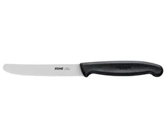 KOHE serrated peilis, 104 mm, juodas