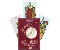 Dusserre Cartomancie Kolekcionuojamos Kortelės - Tarot Young Feel The Vibes 78 Kortelės Su Instrukcijų Knygele