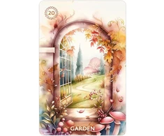 Dusserre Cartomancie Kolekcionuojamos Kortelės - Autumn's Embrace Lenormand 36 Kortelės Su Dama Ir Ponas