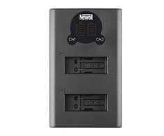 Dviejų kanalų įkroviklio rinkinys ir dvi SPJB1B baterijos Newell DL-USB-C, skirtos GoPro Hero 8