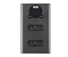 Dviejų kanalų įkroviklio rinkinys ir dvi NP-BX1 baterijos Newell DL-USB-C, skirtos Sony