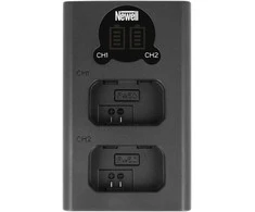 Dviejų kanalų įkroviklis Newell DL-USB-C skirtas NP-FW50 baterijai