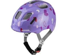 ALPINA XIMO 2 PURPLE HEARTS GLOSS Bike Helmet, Size 49-54