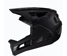 LEATT MTB Enduro 4.0 V23 dviračio šalmas su nuimamu smakro lankeliu, dydis L, juodas