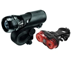 Dviračio Žibintų Rinkinys - Falcon Eye Joyride FBS0011, Juoda