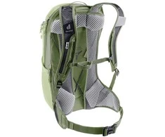 Dviračių kuprinė - Deuter Race Air 10L, lietaus apsauga, reguliuojamos petnešos, Mineral/Grove