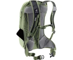 Dviračių kuprinė - Deuter Race Air 10L, lietaus apsauga, reguliuojamos petnešos, Mineral/Grove