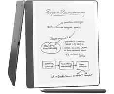 „Amazon Kindle Scribe“ el. knygų skaitytuvas, 10,2 colio, 16 GB, „Wi-Fi“ + įkroviklis, 20 W, Pilkas