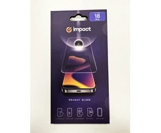 Ekrano apsauga - Impact iPhone 18 Pro Grūdintas Privatumo Stiklas