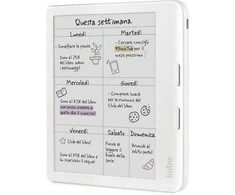 El. Knygų Skaityklė - Kobo Libra Colour 7" 32GB 300 PPI (N428-KU-WH-K-CK) (N428KUWHKCK) (Balta)