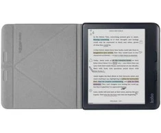 El. Knygų Skaityklės Priedas - Kobo Libra Miego Dėklas 195 x 155 x 20 mm Juodas