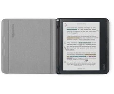El. Knygų Skaityklės Priedas - Kobo Libra Miego Dėklas 195x160x20 mm Smėlio Spalvos