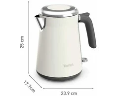 Tefal Collection KI666AE0 electric virdulys 1.7 L 2400 W Ivory