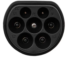 Elektrinės Transporto Priemonės Įkrovimo Adapteris - Akyga AK-SC-E21 Type 2 Į GB/T Adapterio Laidas 32 A 22 kW