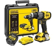 Smūginis suktuvas-gręžtuvas Stanley Fatmax SFMCD726D2K-QW; 18 V; 2x2,0 Ah akum.