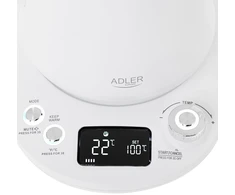 Elektrinis virdulys - Adler AD 1349W 1 l LED baltas