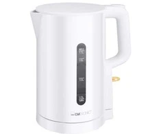 Clatronic WK 3835 electric virdulys 1.7 L 2200 W Baltas
