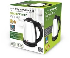 Esperanza EKK113W electric virdulys 1.8 L Juodas,Baltas 1800 W