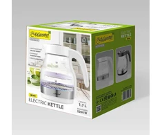 Maestro MR061 electric virdulys 1.7 L 2200 W Transparent, Baltas