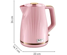 Tefal Loft KO2517E0 Elektrinis virdulys 1.7 l Rožinė
