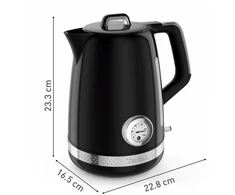 Tefal Soleil KO3558E0 electric virdulys 1.7 L 2400 W Juodas