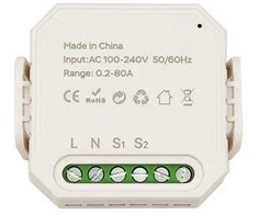 Energetikos Matuoklis - Tuya 1P+N 80A Wi-Fi Balso Valdymas
