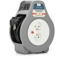 Montis Przedłużacz domowy zwijany 10m MT189 2 AC outlet(s)