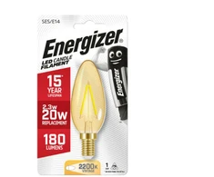 Energizer LED candle filamentas Vintage E14 S9431 lemputė