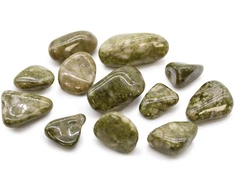 Epidote Snowflake Akmuo (12 Vnt. M Dydžio) Ancient Wisdom