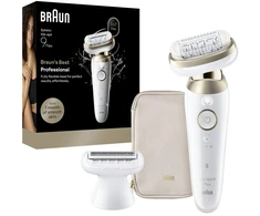 Epilatorius - Braun Silk-épil 9 Flex 9-030, 40 pincetų, Baltas, Auksinis