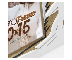 ERTOM PL Rėmas - ERTOM PN3546 10x15 Medinis Nuotraukų Rėmas, 20x19x21 cm, Rudas
