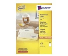 Etiketė - Avery Zweckform 3478 A4 210x297mm 100 Lapų Balta