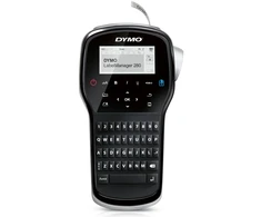 Etiketės Spausdintuvas - DYMO LabelManager 280 Įkraunamas Nešiojamas Spausdintuvas su QWERTY Klaviatūra, 12mm D1 Juosta, Juoda/Balta