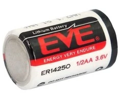 EVE LS14250 Cr 1/2AA 3,6V Ličio Baterija 1 Vnt.
