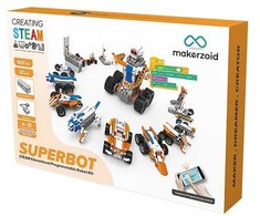 Sol Expert MAKERZOID Superbot programuojamas konstruktorius 26in1