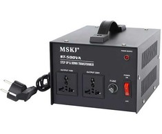 Extra Digital Įtampos Transformatorius - Papildomas Skaitmeninis 110/220VAC 500VA Perkrovos Apsauga